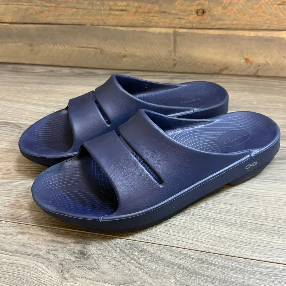 Oofos OOahh Sandal Unisex Size Men 13 Women 15 Flex Slide Comfort Recovery
